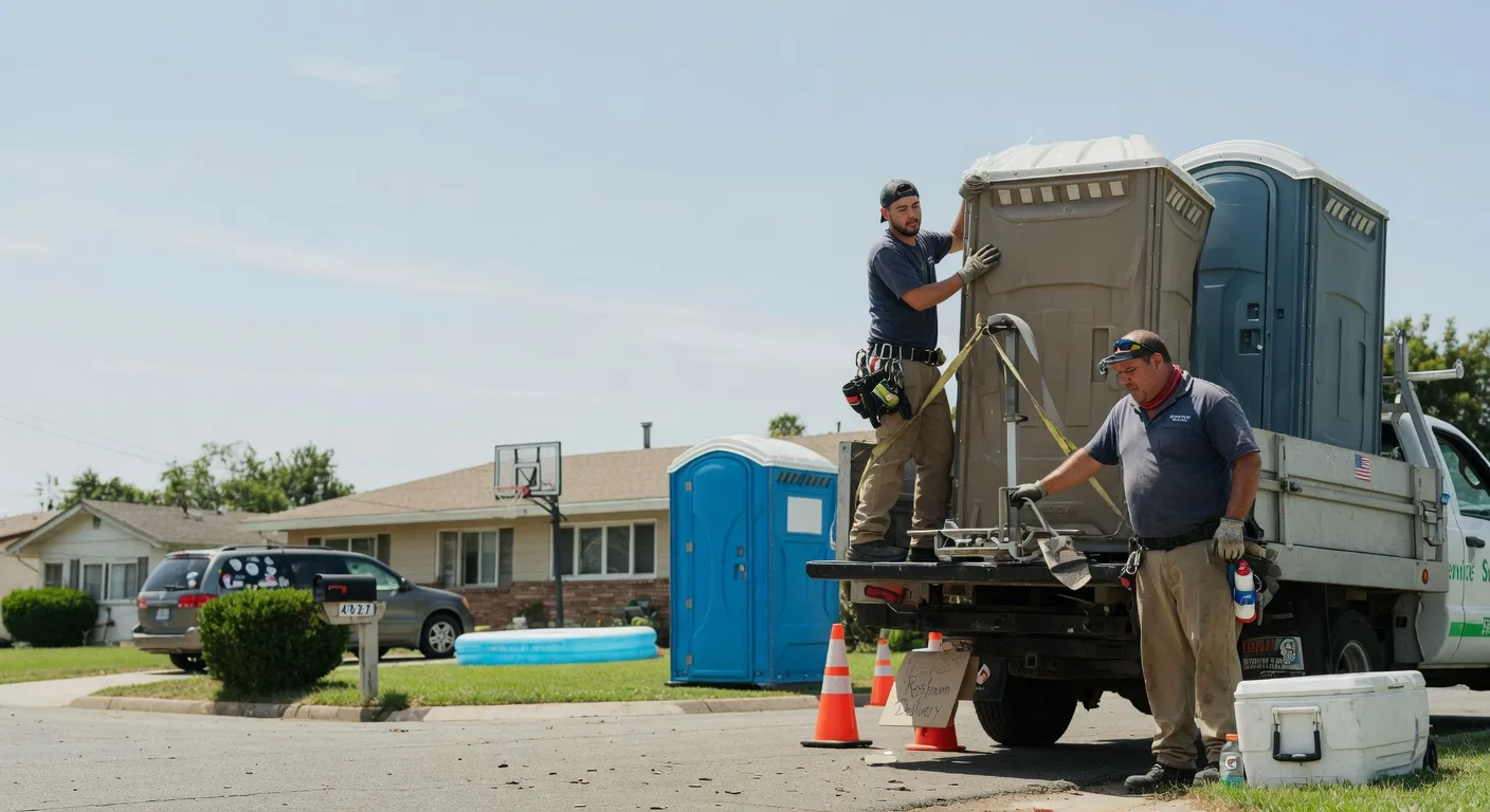 Porta Potty Rental in Evansville, WY near me