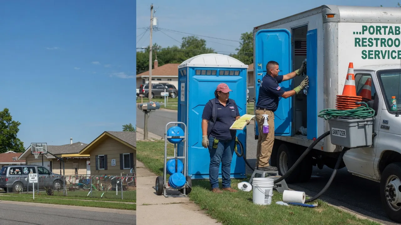 Portable Toilet Rental in Evansville, WY near me